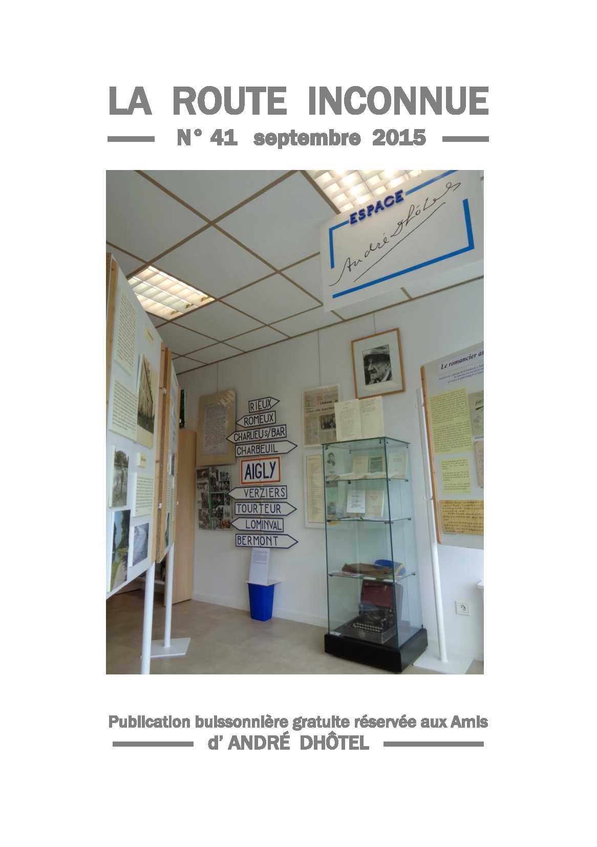 bulletin 41 de septembre 2015